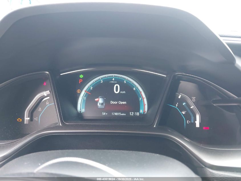 2018 Honda Civic Ex VIN: SHHFK7H55JU208521 Lot: 43519024