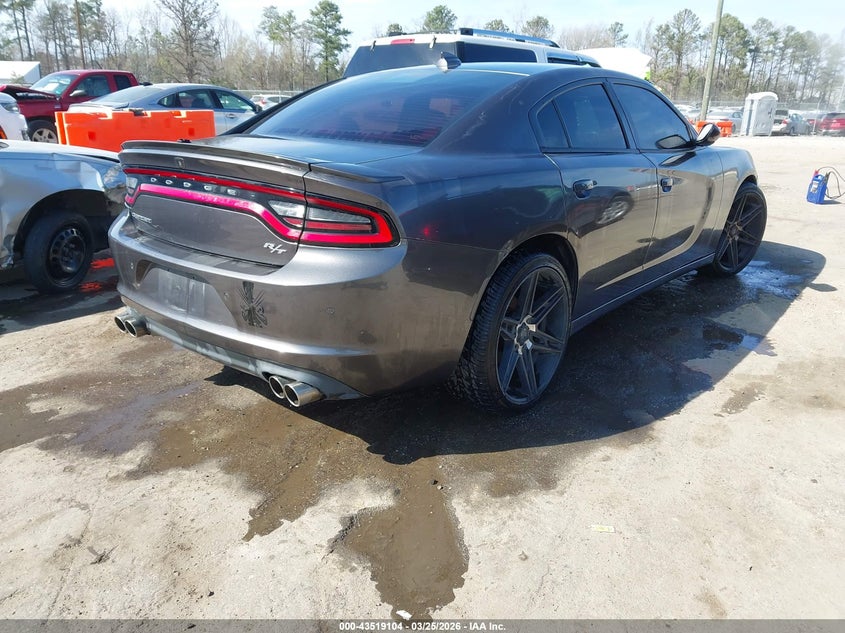 Vin: 2c3cdxct6fh741729, lot: 44014081, dodge charger r/t 20154