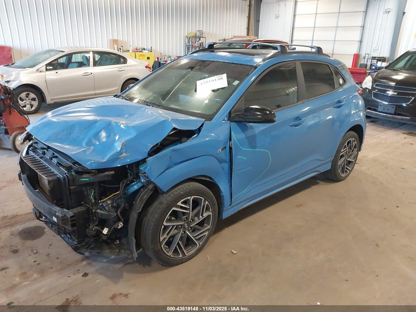 2022 HYUNDAI KONA N LINE KM8K3CA31NU779432
