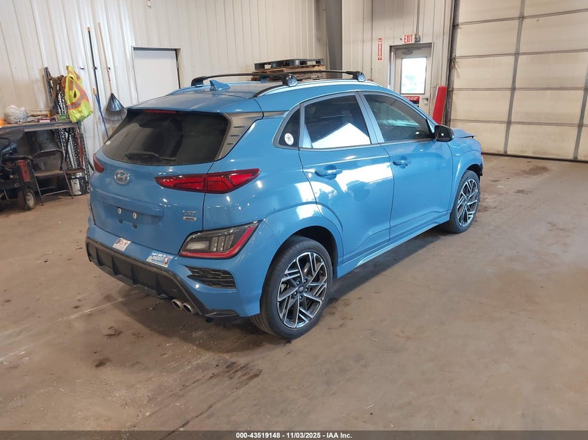 2022 HYUNDAI KONA N LINE KM8K3CA31NU779432