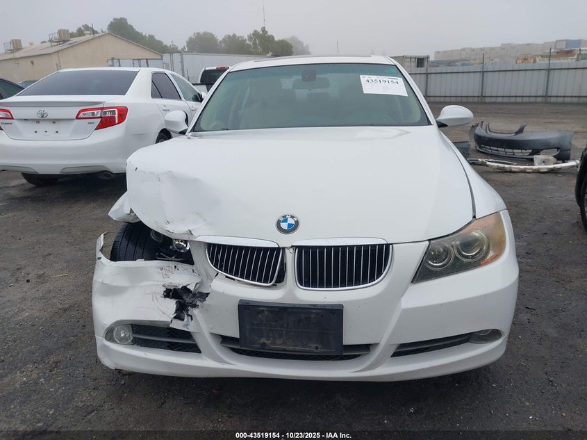 2006 BMW 330I VIN: WBAVB33546KS37853 Lot: 43519154