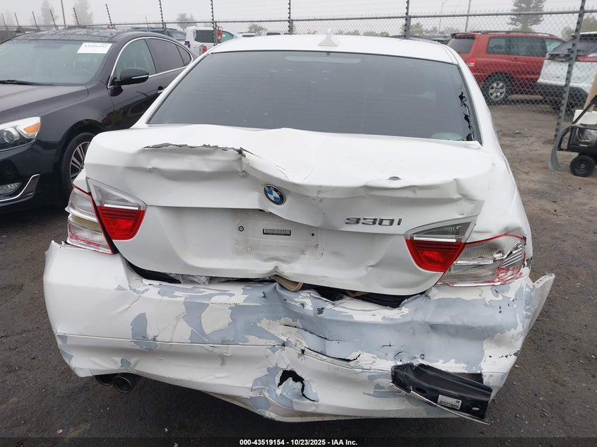 2006 BMW 330I VIN: WBAVB33546KS37853 Lot: 43519154