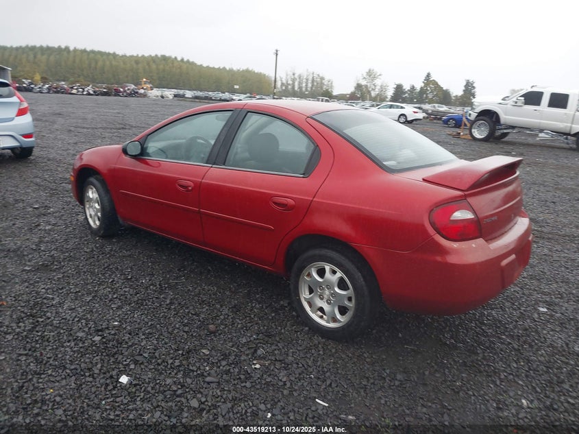 1B3ES56C55D240922 2005 DODGE NEON photo no. 3
