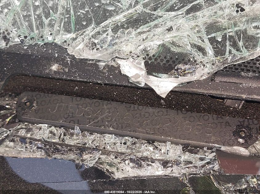 2008 Toyota Highlander Sport VIN: JTEDS43A682024855 Lot: 43519364