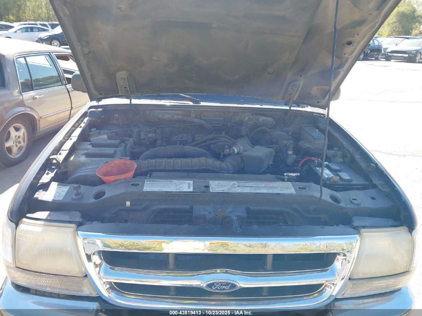 2000 Ford Ranger Xl/Xlt VIN: 1FTYR14V2YPA92137 Lot: 43519413