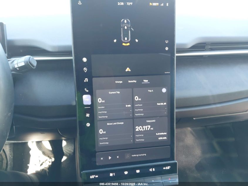 2023 Fisker Ocean One VIN: VCF1ZBU2XPG004527 Lot: 43519456