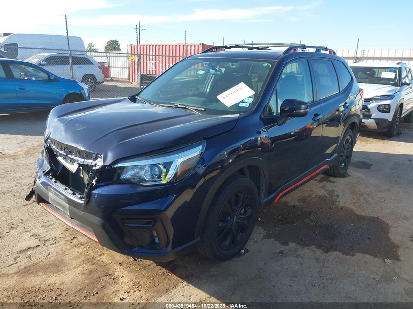 2020 SUBARU FORESTER SPORT JF2SKARC6LH505165