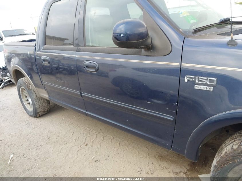 2003 Ford F150 Supercrew VIN: 1FTRW07L43KD13695 Lot: 43519508