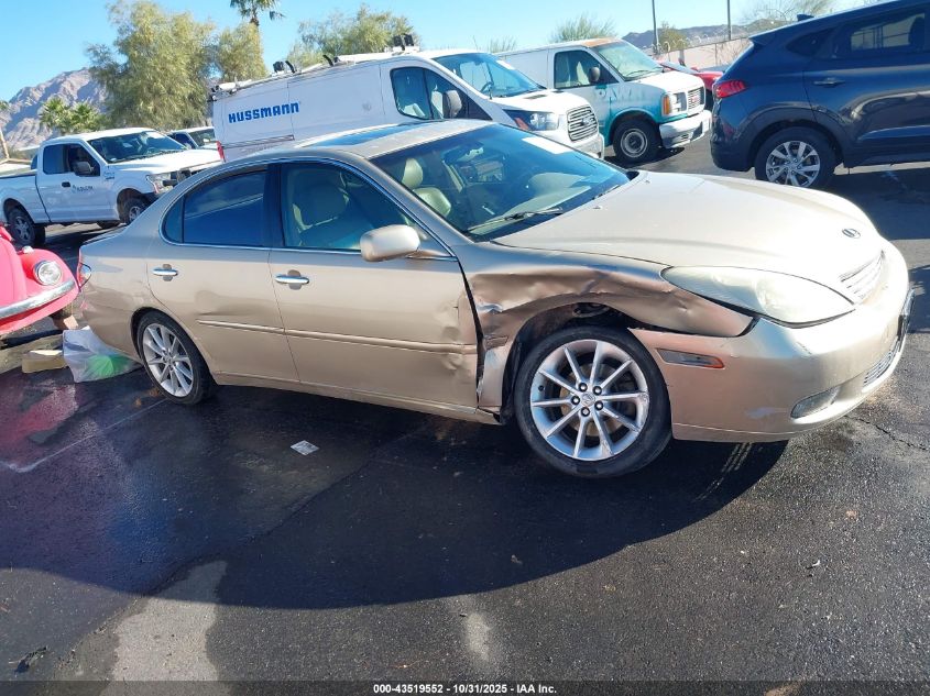 2004 Lexus Es 330 VIN: JTHBA30G045008613 Lot: 43519552