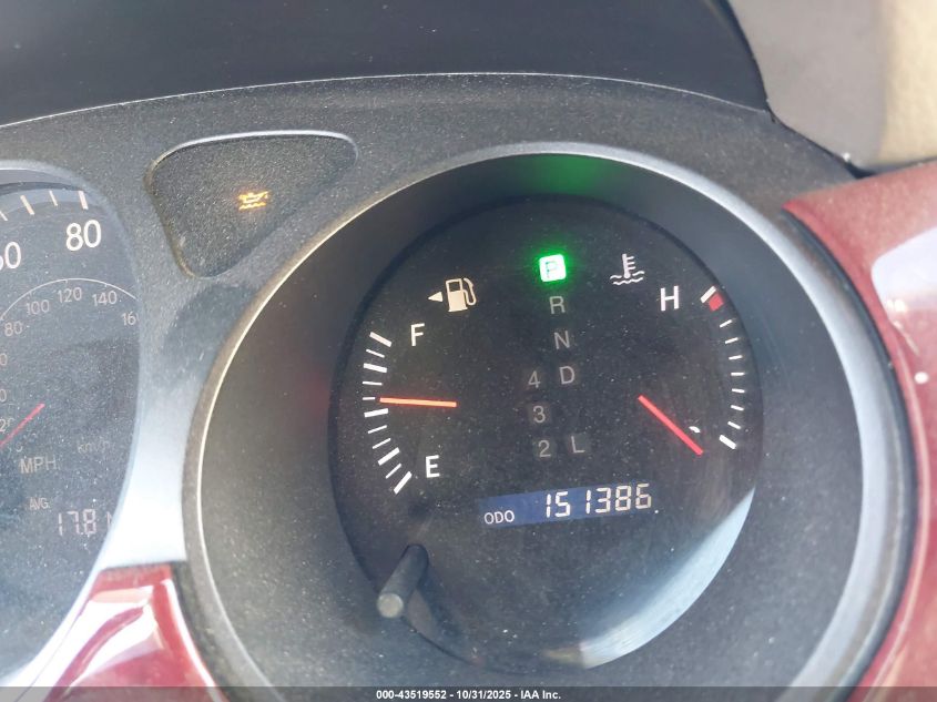 2004 Lexus Es 330 VIN: JTHBA30G045008613 Lot: 43519552