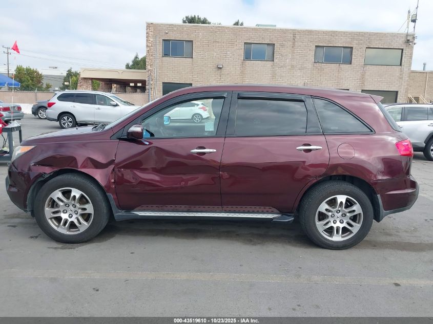 2008 Acura Mdx Technology Package VIN: 2HNYD28388H537735 Lot: 43519610