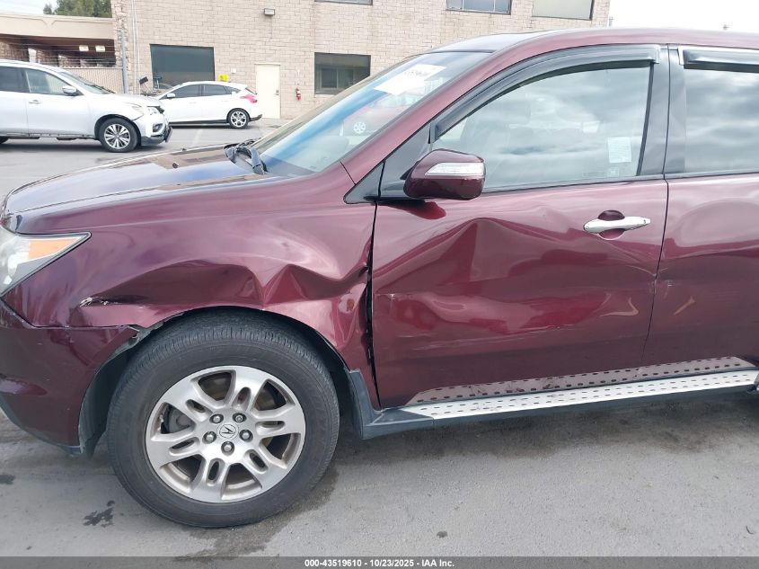 2008 Acura Mdx Technology Package VIN: 2HNYD28388H537735 Lot: 43519610