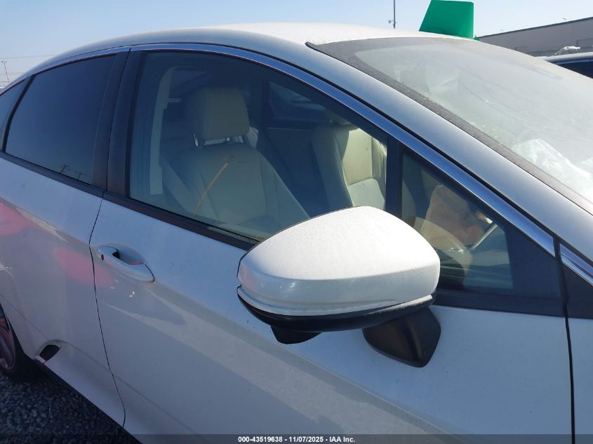 2019 Honda Clarity Plug-In Hybrid VIN: JHMZC5F16KC001861 Lot: 43519638