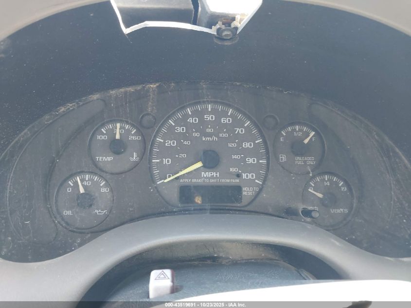 1999 Isuzu Hombre S VIN: 1GGCS1443X8650039 Lot: 43519691