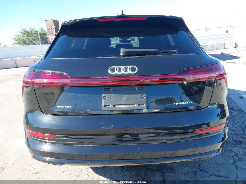 2022 Audi E-Tron Premium Quattro VIN: WA1AAAGE1NB013676 Lot: 43519762