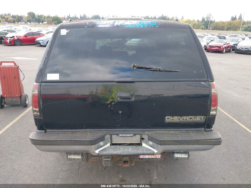 1995 Chevrolet Suburban K1500 VIN: 1GNFK16K7SJ362902 Lot: 43519772