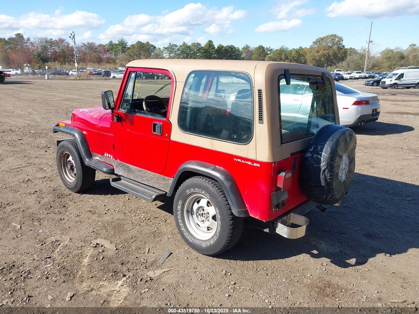 2J4FY29S9NJ500974 1992 JEEP WRANGLER photo no. 3