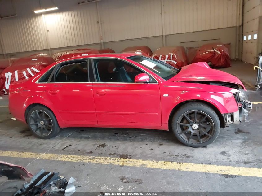 2005 Audi A4 2.0T VIN: WAUDF68EX5A476449 Lot: 43519793