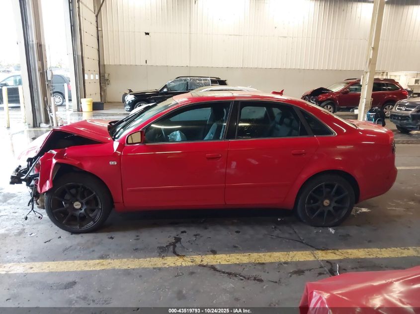 2005 Audi A4 2.0T VIN: WAUDF68EX5A476449 Lot: 43519793