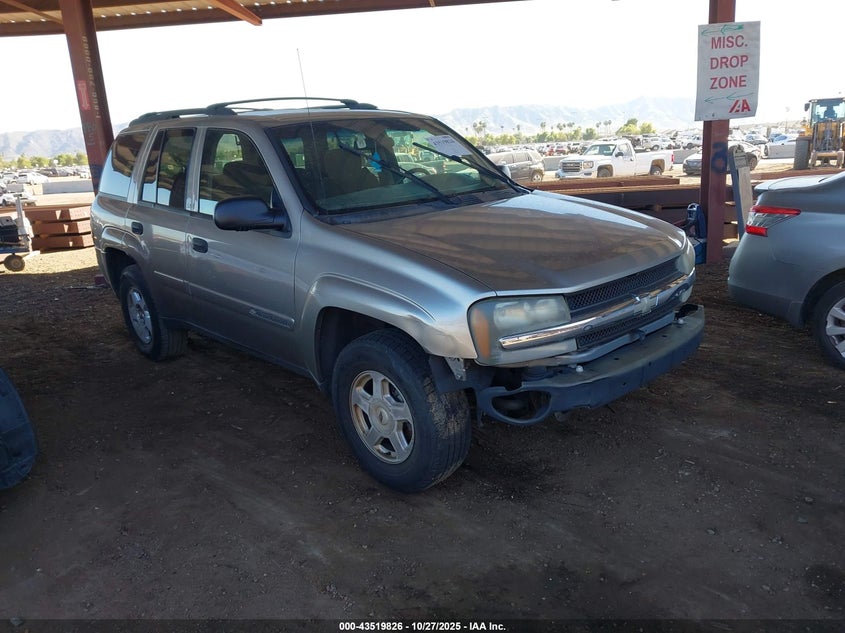 1GNDS13S622519857 2002 Chevrolet Trailblazer Ls auction photo 1