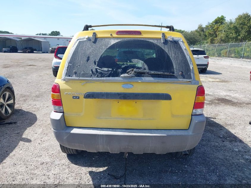 2002 Ford Escape Xlt VIN: 1FMYU03152KA36037 Lot: 43519850
