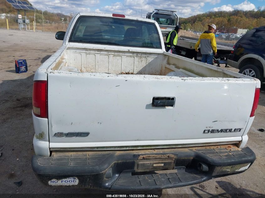 2003 Chevrolet S-10 VIN: 1GCDT19X538208735 Lot: 43519856