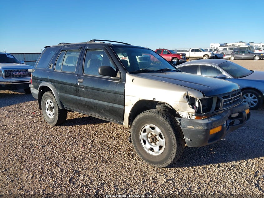1996 Nissan Pathfinder Le/Se/Xe black suv gasoline JN8AR05Y8TW037618 photo #1