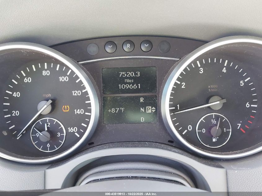 2008 Mercedes-Benz Ml 350 4Matic VIN: 4JGBB86EX8A343212 Lot: 43519913