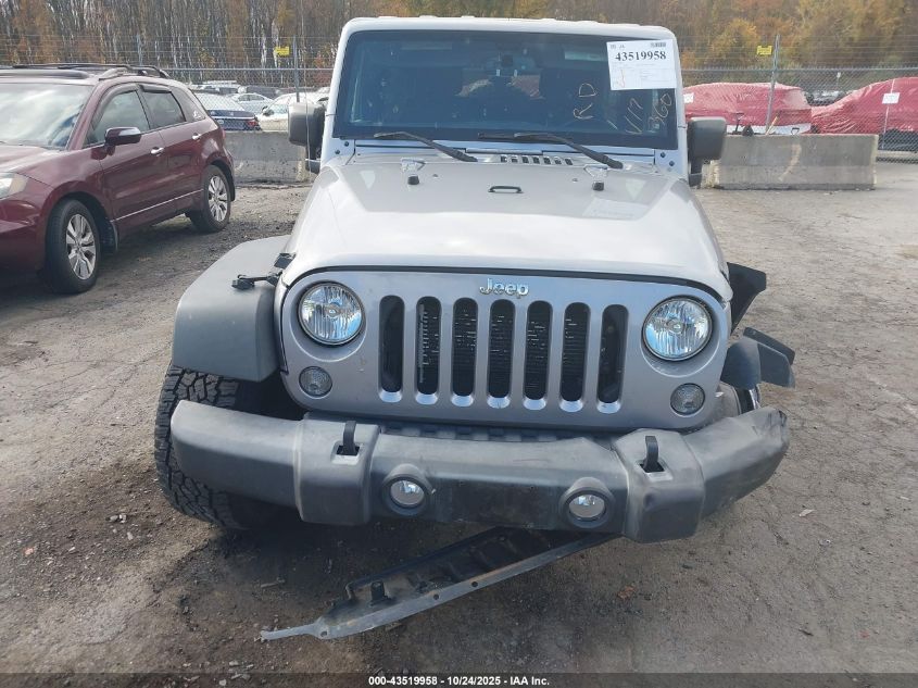 2016 Jeep Wrangler Unlimited Sport VIN: 1C4BJWDG3GL247506 Lot: 43519958