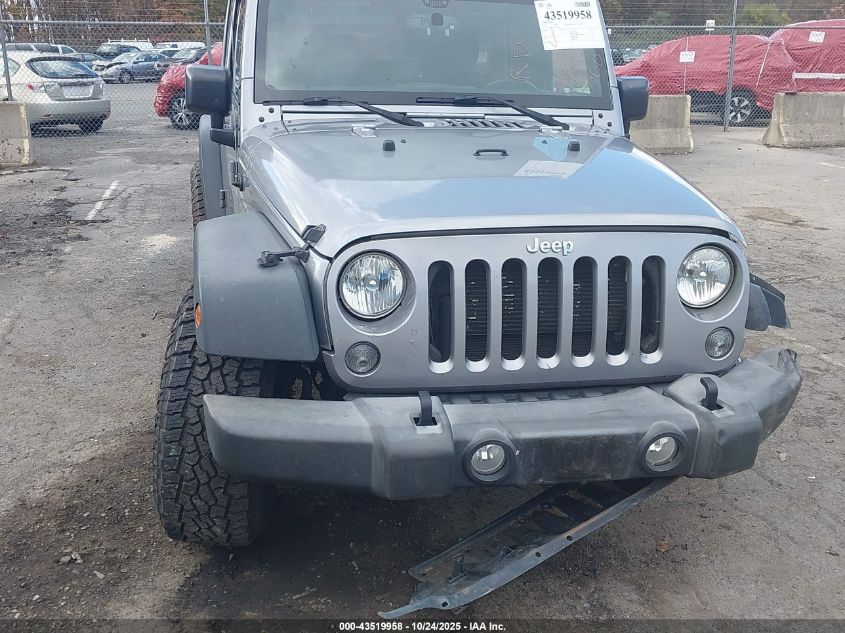 2016 Jeep Wrangler Unlimited Sport VIN: 1C4BJWDG3GL247506 Lot: 43519958