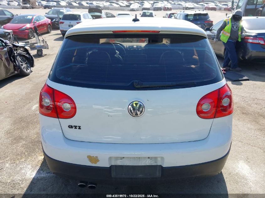 2009 Volkswagen Gti 2-Door VIN: WVWFD71K89W047942 Lot: 43519970