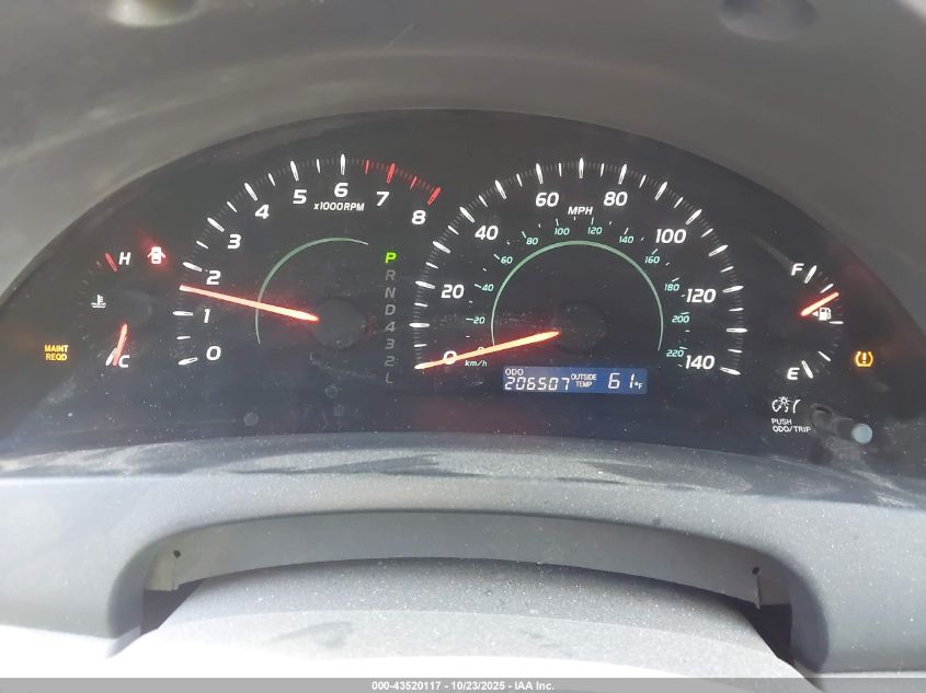 2009 Toyota Camry Le VIN: 4T4BE46K79R087834 Lot: 43520117