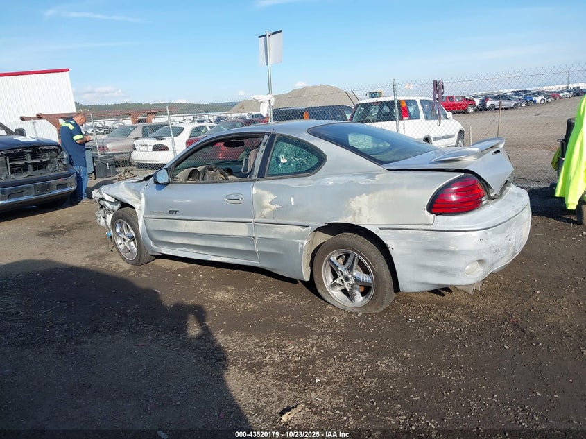 2002 Pontiac Grand Am Gt VIN: 1G2NW12E02C163496 Lot: 43520179