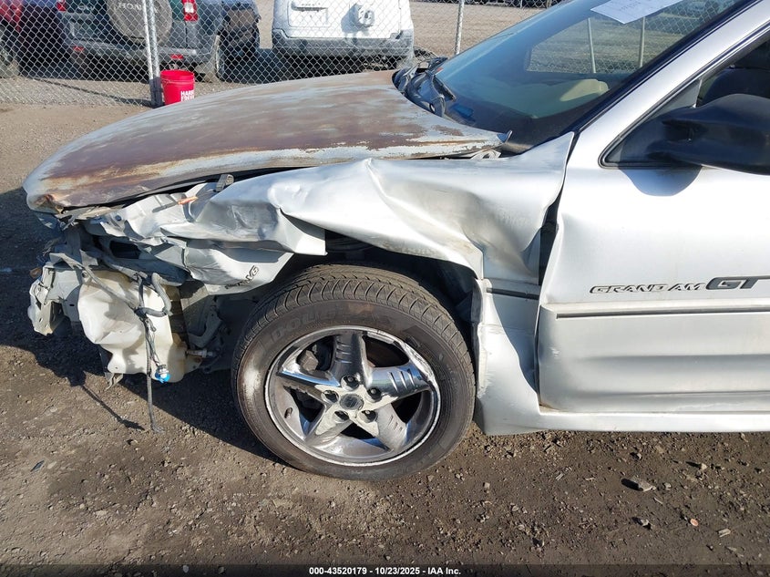 2002 Pontiac Grand Am Gt VIN: 1G2NW12E02C163496 Lot: 43520179