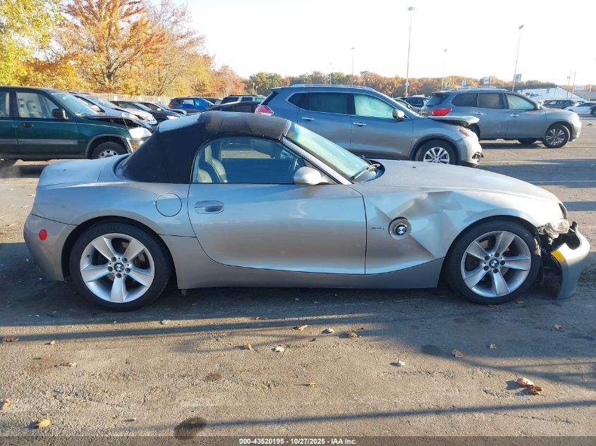 2006 BMW Z4 3.0I VIN: 4USBU33576LW66439 Lot: 43520195