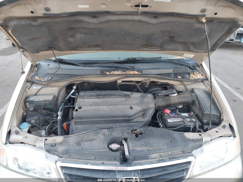 2002 Honda Odyssey Ex VIN: 2HKRL186X2H565780 Lot: 43520218