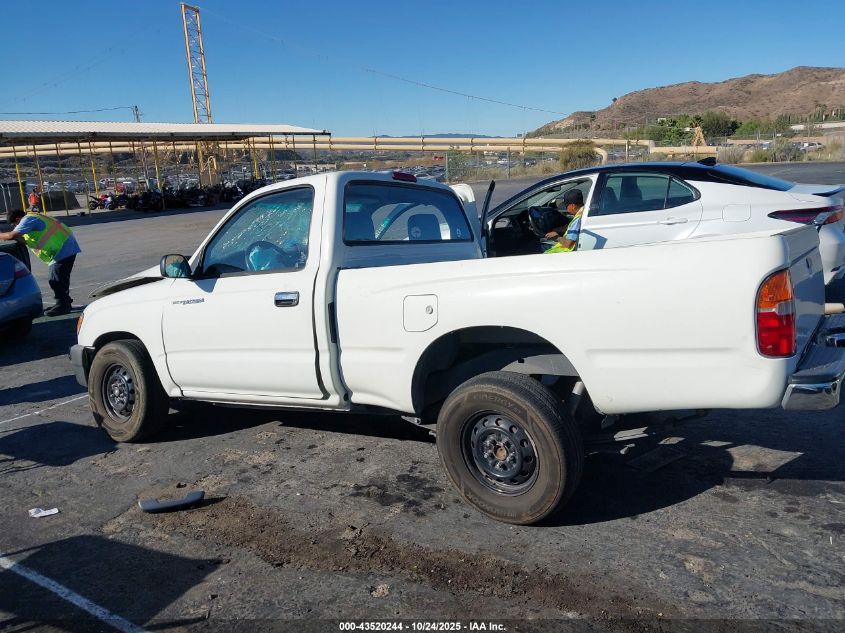 1998 Toyota Tacoma VIN: 4TANL42N4WZ126861 Lot: 43520244