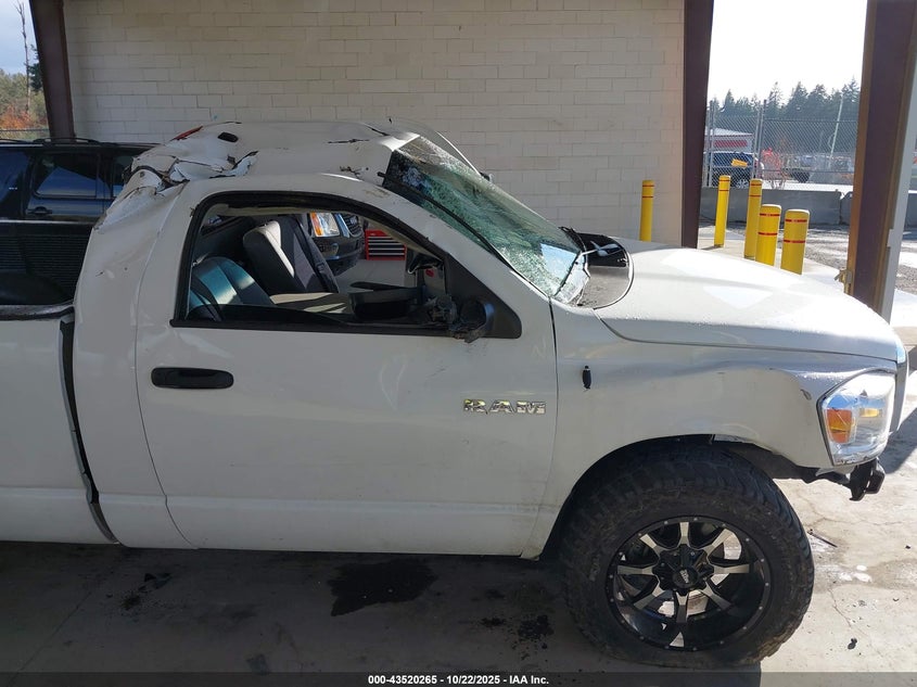 2008 Dodge Ram 1500 Slt VIN: 1D7HA16N28J180750 Lot: 43520265