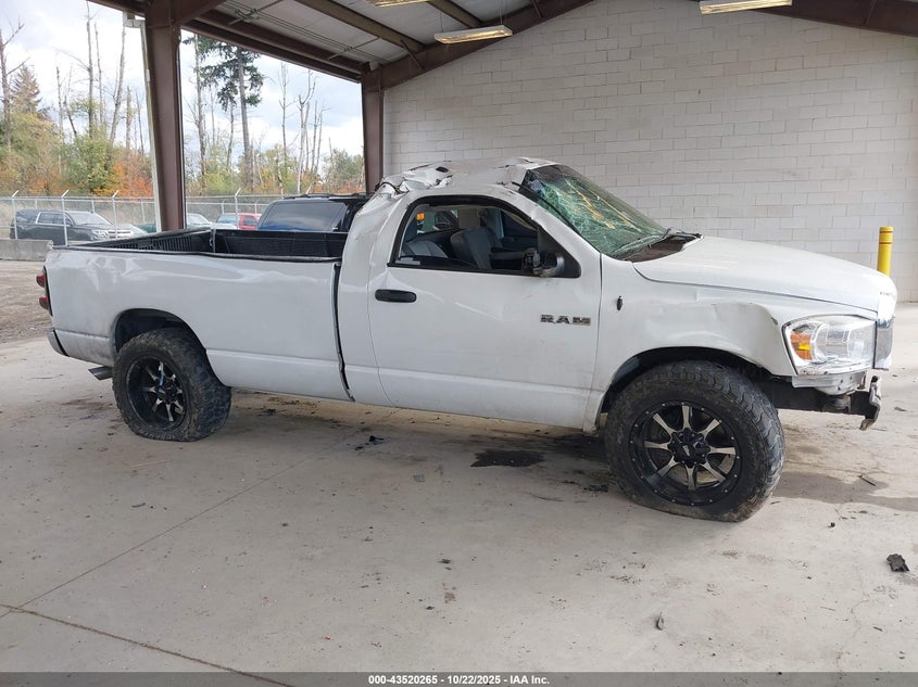 2008 Dodge Ram 1500 Slt VIN: 1D7HA16N28J180750 Lot: 43520265
