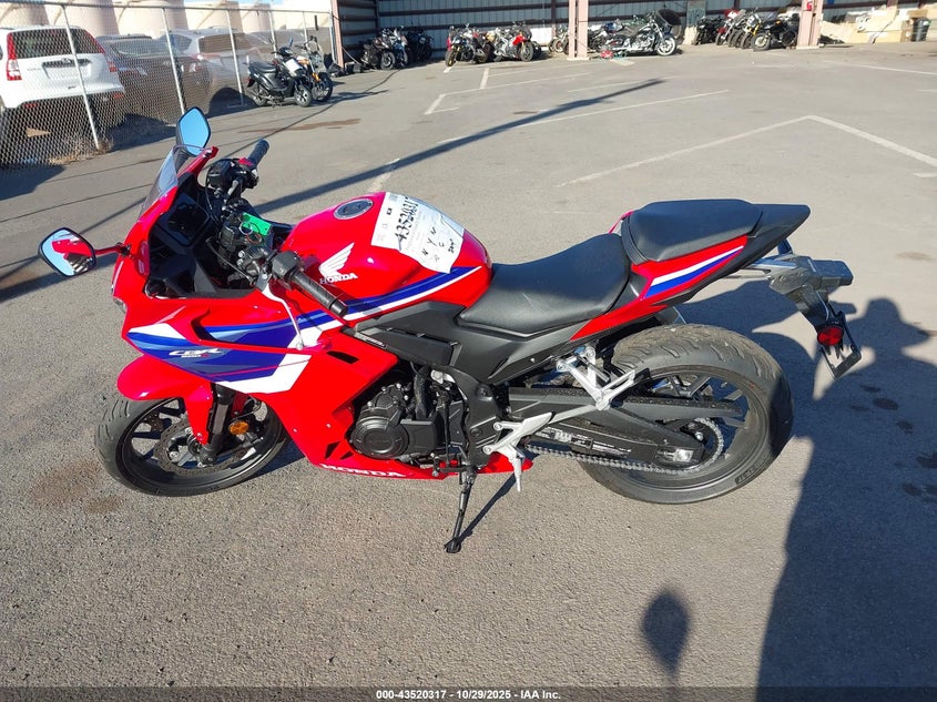 2025 Honda Cbr500 Ra VIN: MLHPC7056S5102206 Lot: 43520317