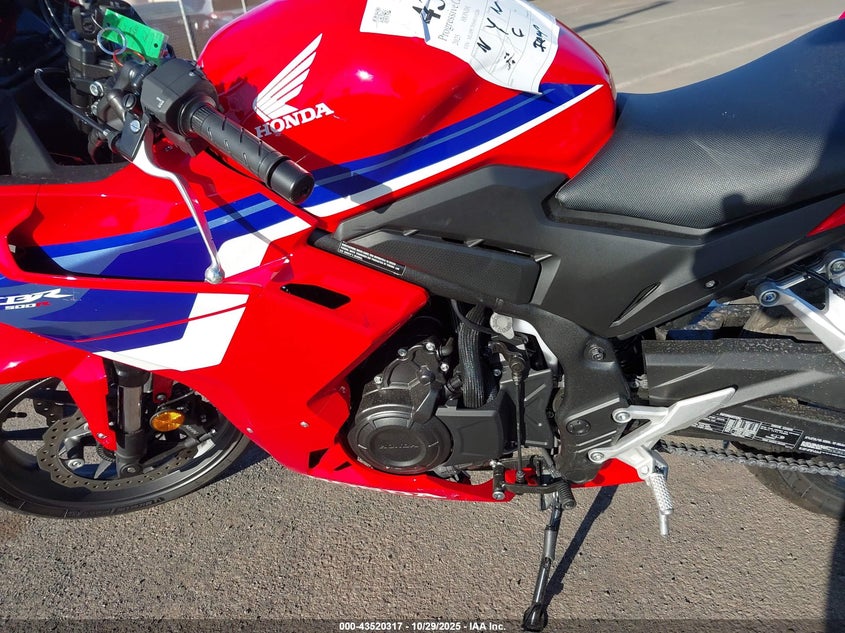 2025 Honda Cbr500 Ra VIN: MLHPC7056S5102206 Lot: 43520317