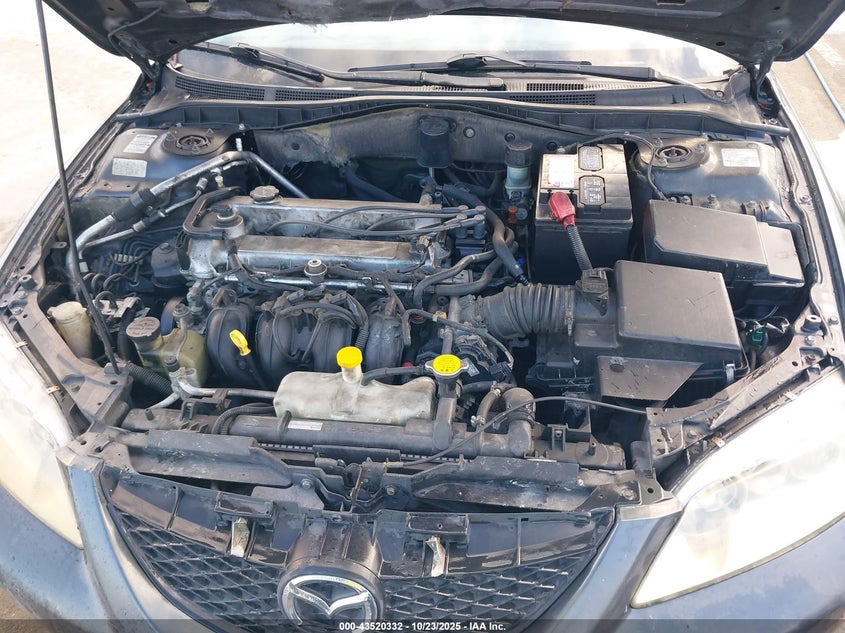 2004 Mazda Mazda6 I VIN: 1YVFP80CX45N31594 Lot: 43520332