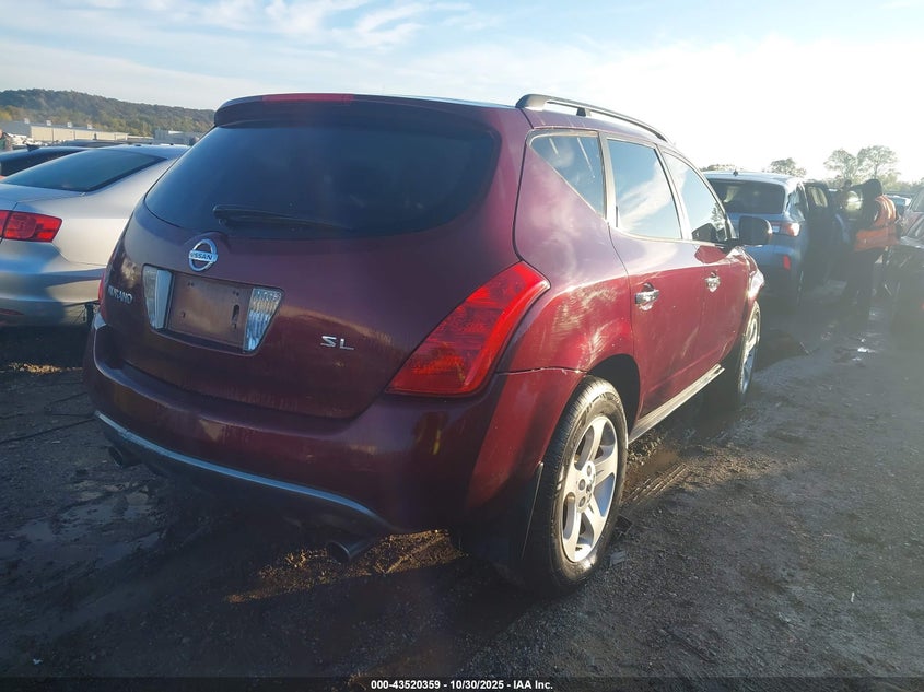 2005 Nissan Murano Sl