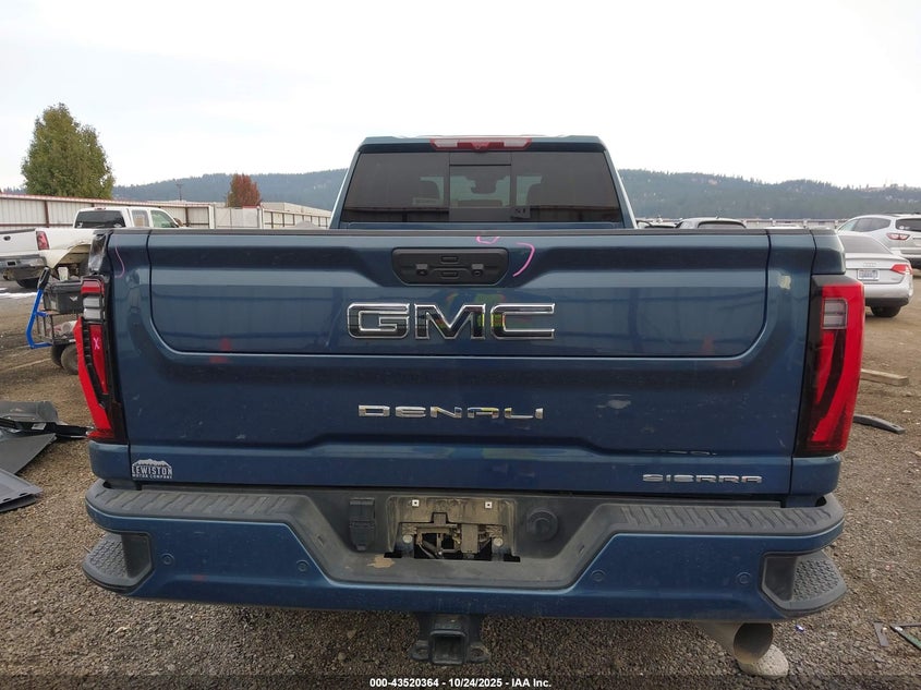2025 GMC Sierra 3500Hd 4Wd Long Bed Denali Ultimate VIN: 1GT4UYEY6SF238521 Lot: 43520364