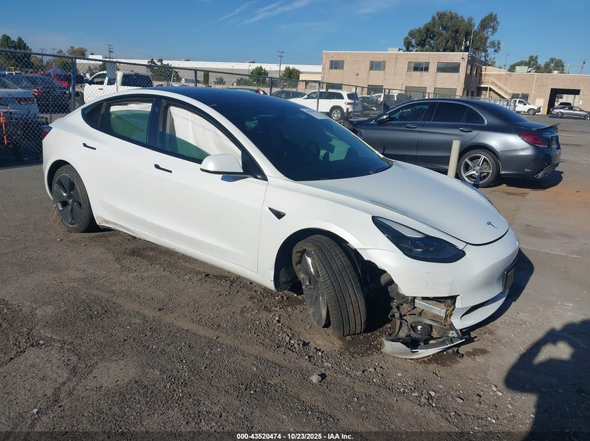 2021 TESLA MODEL 3 STANDARD RANGE PLUS REAR-WHEEL DRIVE - 5YJ3E1EA0MF006507