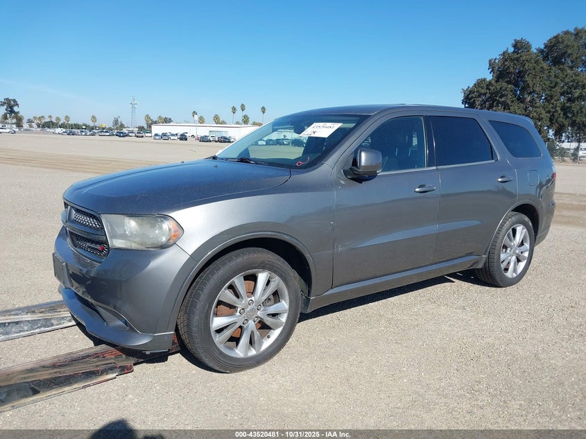 Vin: 1c4sdhct6cc291785, lot: 44015458, dodge durango r/t 20122