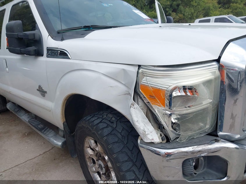 2012 Ford F-350 Lariat VIN: 1FT8W3BT3CEA23015 Lot: 43520565