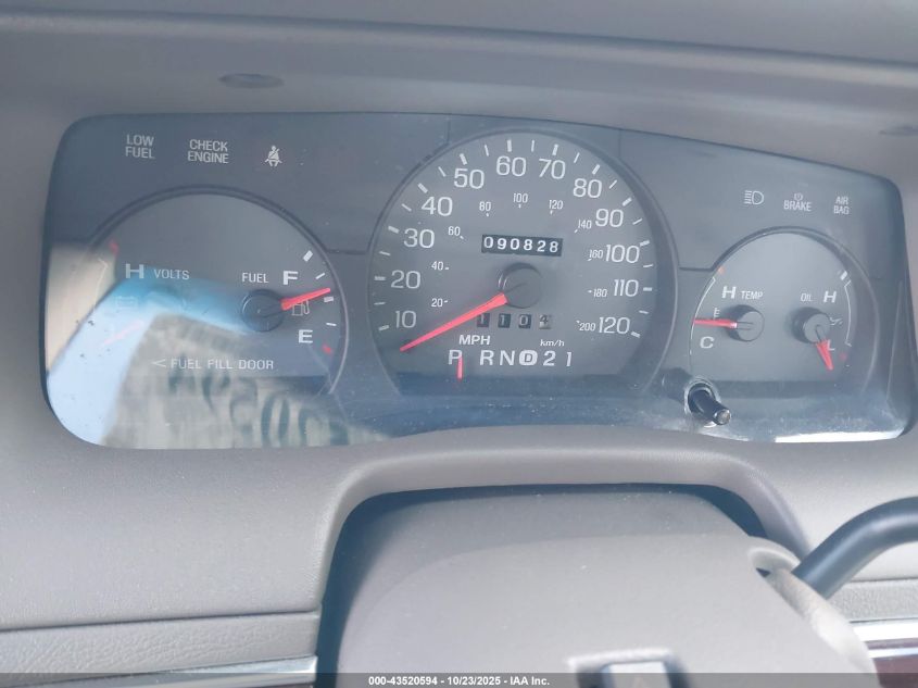 2003 Mercury Grand Marquis Gs VIN: 2MEFM74W23X644125 Lot: 43520594