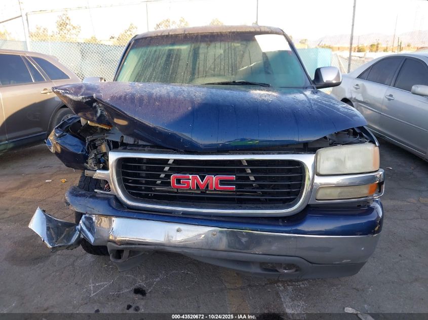 2000 GMC Sierra 1500 Sle VIN: 1GTEC19V4YZ330037 Lot: 43520672