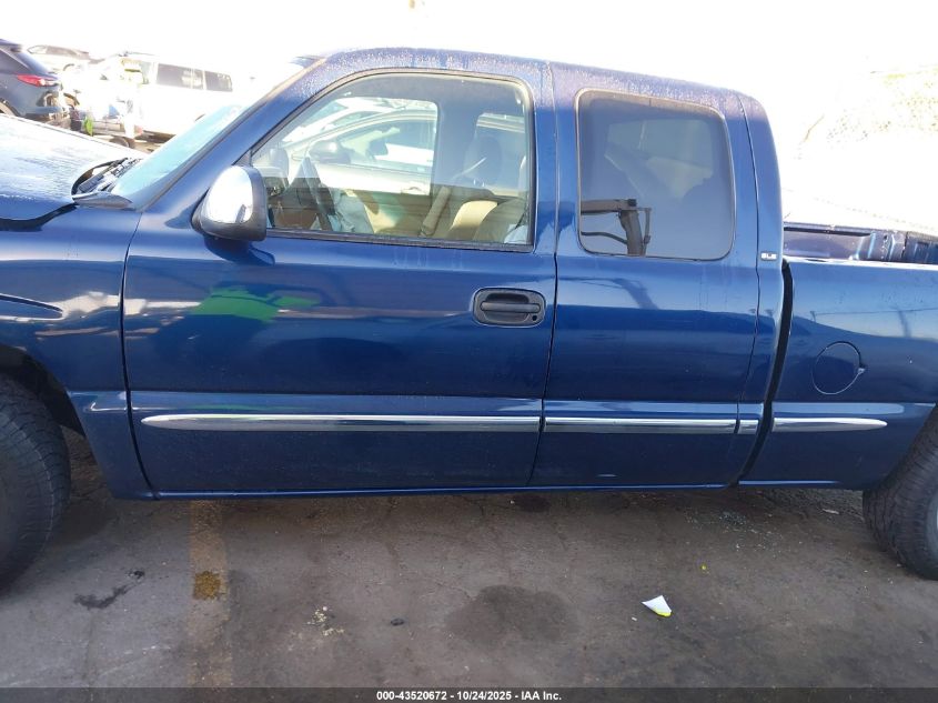 2000 GMC Sierra 1500 Sle VIN: 1GTEC19V4YZ330037 Lot: 43520672